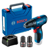 Taladro Atornillador Bosch GSR 120-LI 12V 2 bat+maletín