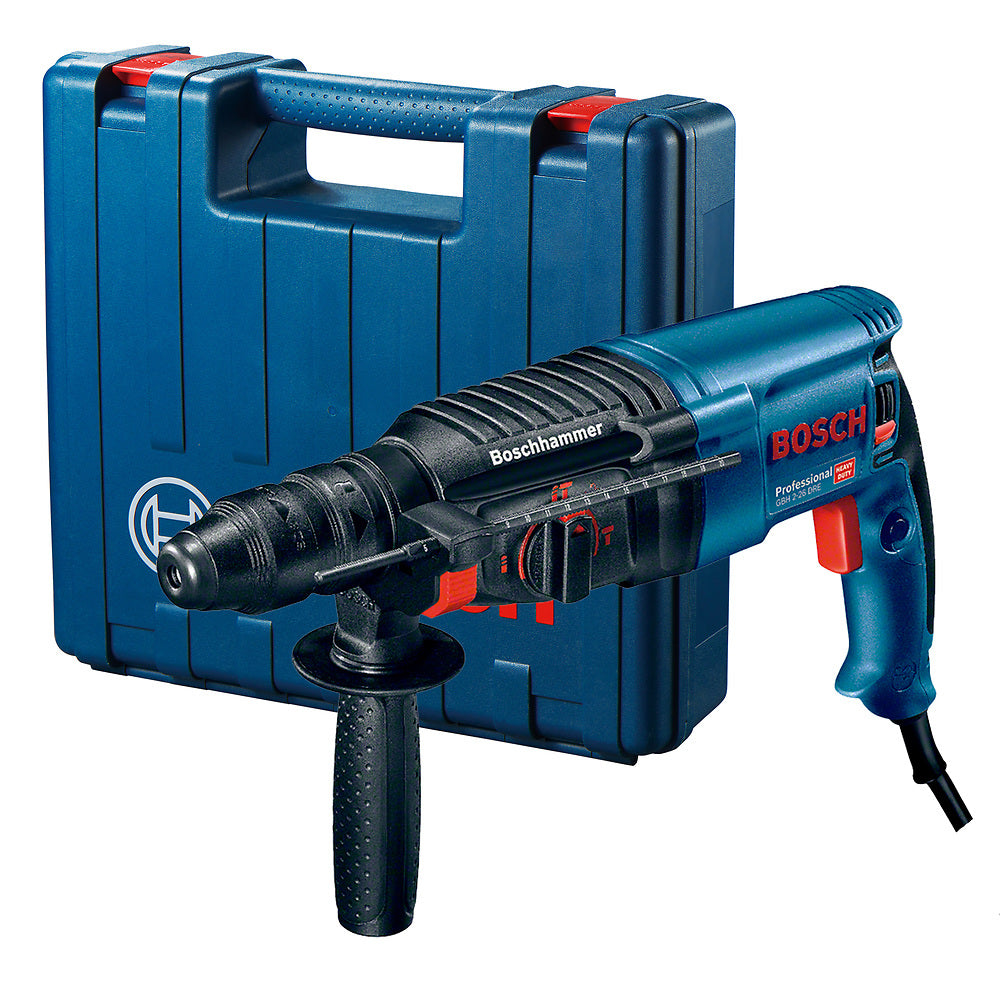 Martillo perforador Bosch GBH 2-26 DRE 800W 220V en maletín