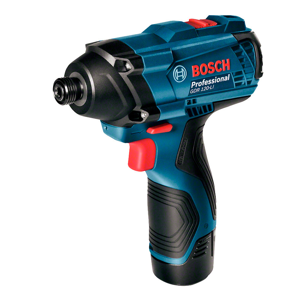 Llave de impacto Bosch GDR 120-LI 12V, 2 baterías y maletín