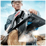 Sierra circular Bosch GKS 235 1700W 220V con 1 disco y guía