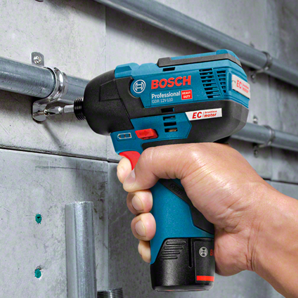 Llave de impacto inalámbrica Bosch GDR 12V-110 12V SB