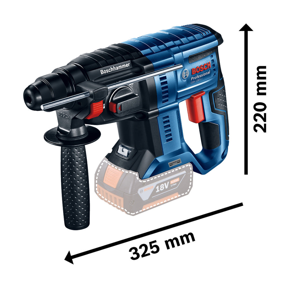 Martillo perforador inalámbrico Bosch GBH 180-LI Brushless
