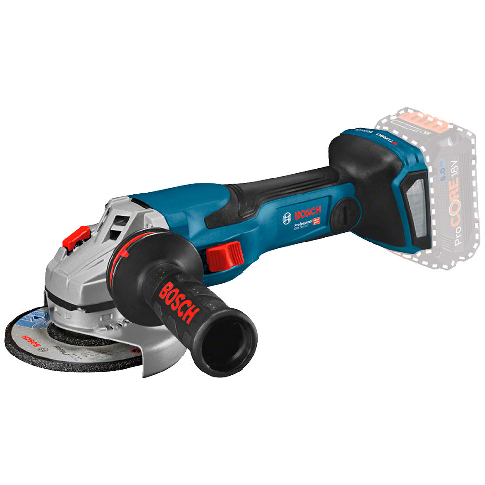 Amoladora angular inalámbrica 5" Bosch GWS 18V-15 C 18V SB