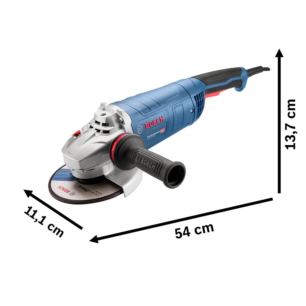 Amoladora angular de 7" Bosch GWS 25-180 VULCANO 2500W 220V