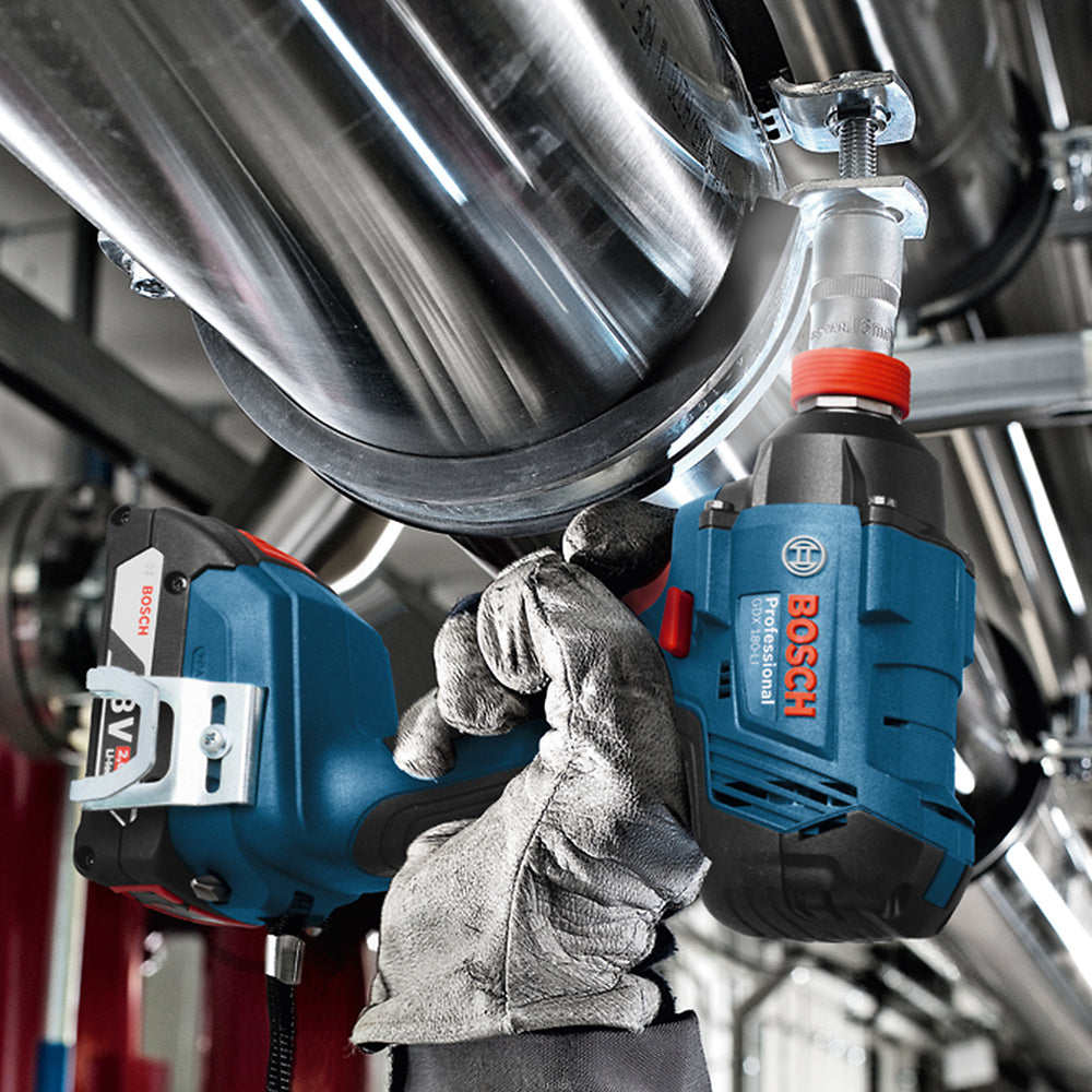 Llave de impacto inalámbrica Bosch GDX 180-LI 18V SB
