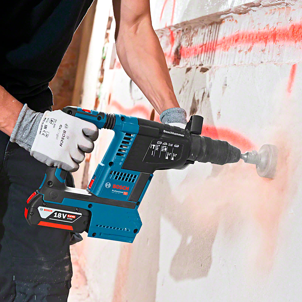 Martillo perforador Bosch GBH 18V-26 Brushless 2 bat+maletín