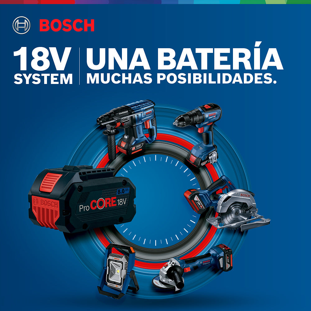 Amoladora inalámbrica de 5" Bosch GWS 18V-10 18V SB