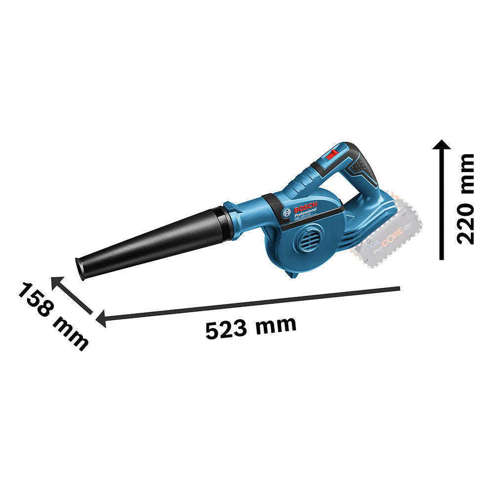 Soplador Inalámbrico Bosch GBL 18V-120,18V SB