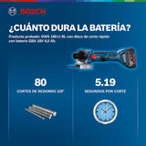 Amoladora inalámbrica Bosch GWS 180-LI,18V SB