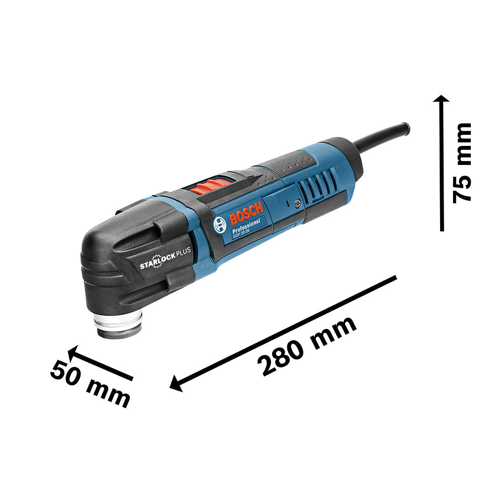 Multicortadora Bosch GOP 30-28 300W 220V, en maletín