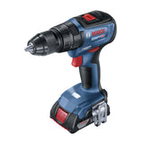 Taladro percutor atornillador Bosch GSB 18V-50 2 bat+maletín