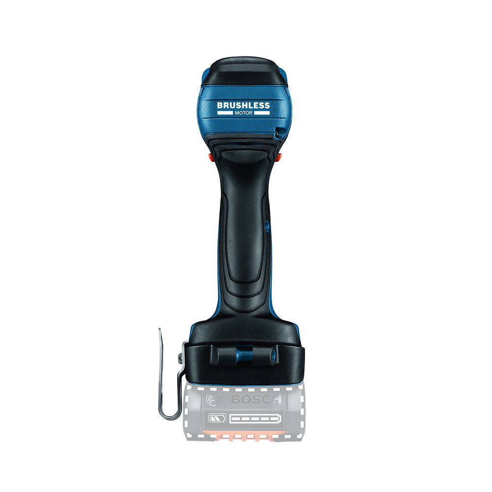 Llave de impacto inalámbrica ¼ y ½" Bosch GDX 18V-200 18V SB