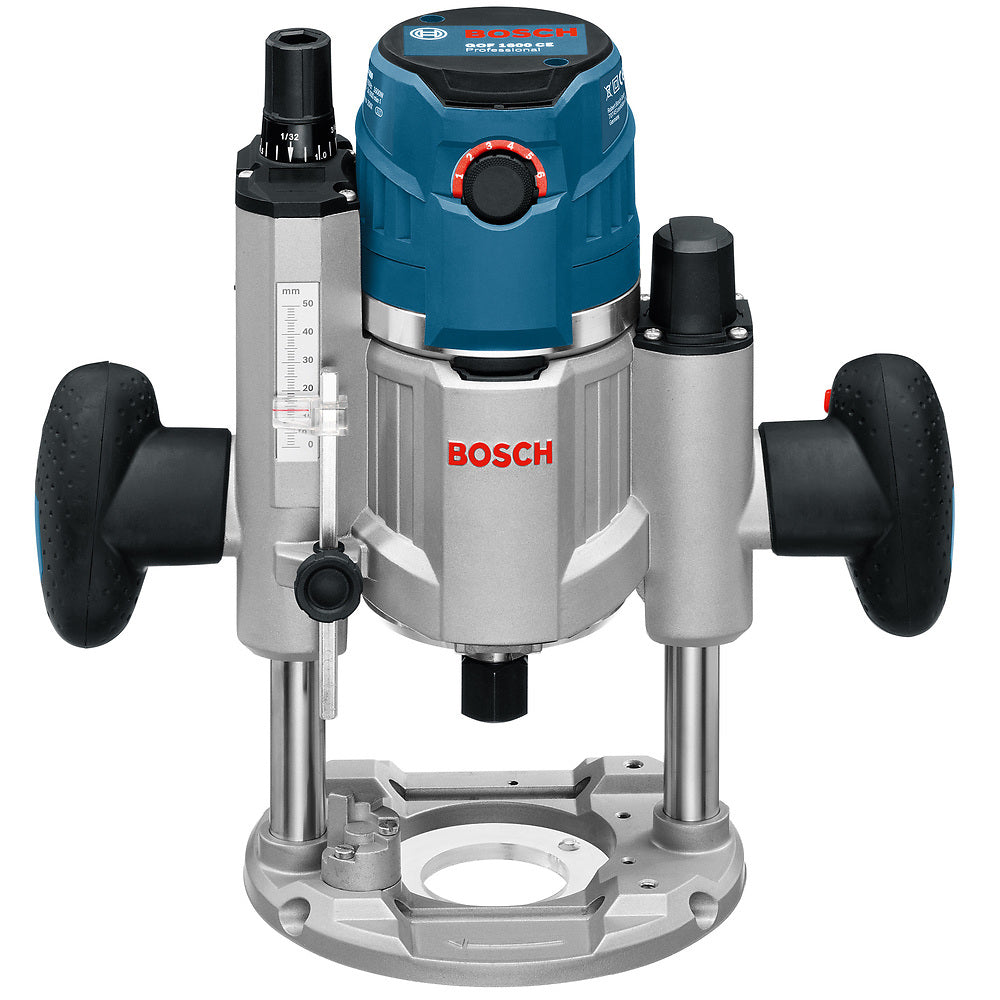 Fresadora Bosch GOF 1600 CE 1600W 220V c/base de inmersión