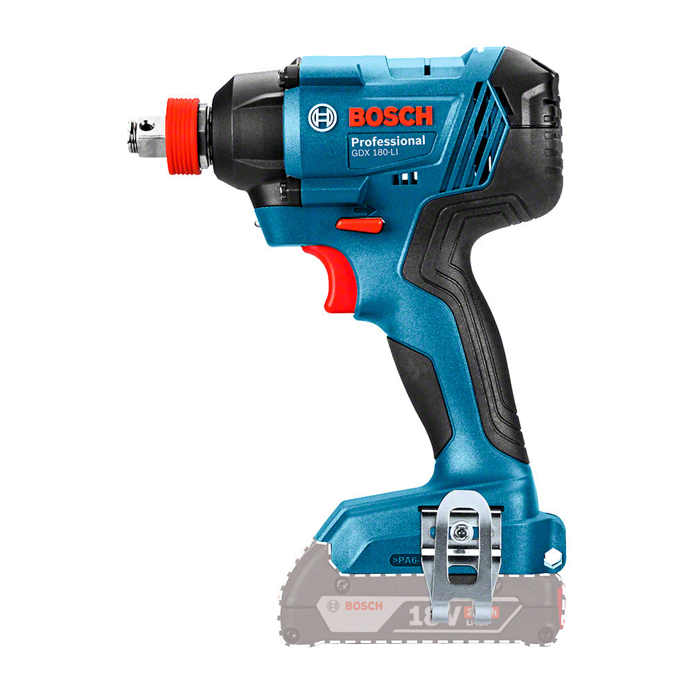 Llave de impacto inalámbrica Bosch GDX 180-LI 18V SB