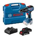 Taladro percutor atornillador Bosch GSB 18V-50 2 bat+maletín