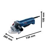 Amoladora angular de 5" Bosch GWS 9-125 P 900W 200V