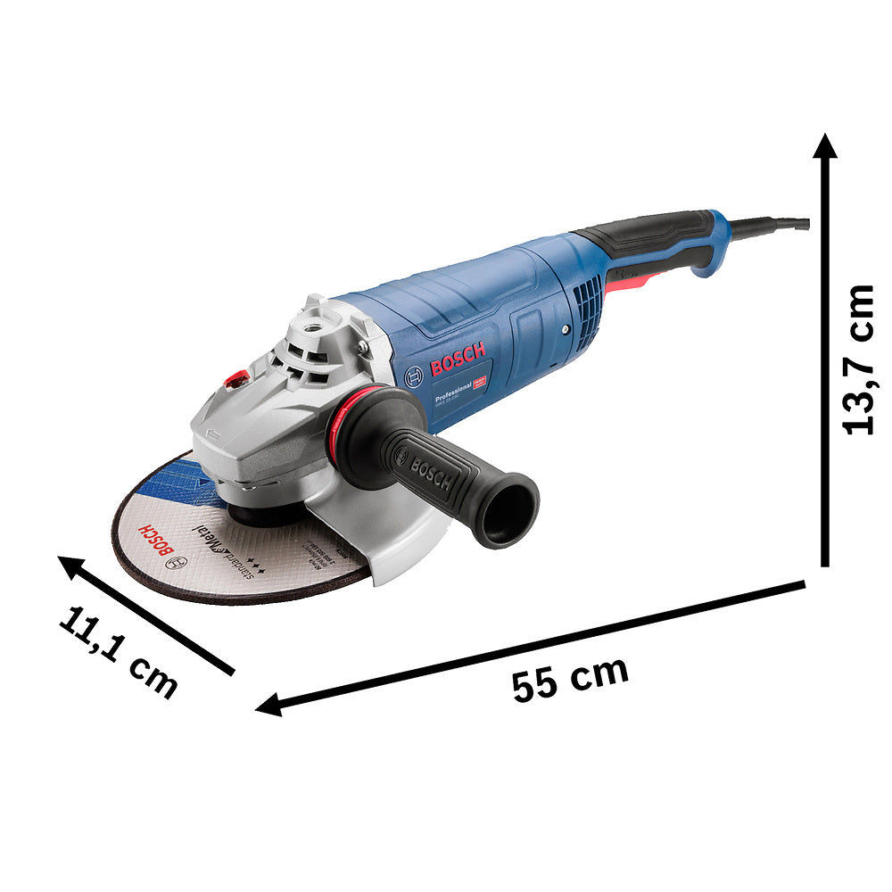 Amoladora de 9" Bosch GWS 25-230 VULCANO 2500W 220V