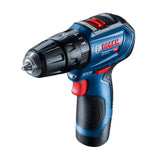 Taladro percutor 3/8" Bosch GSB 12V-30 12V 2 bat+maletín