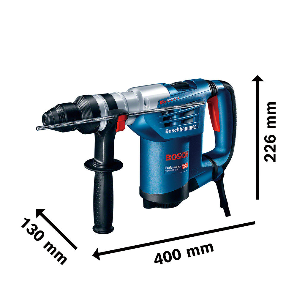 Martillo perforador Bosch GBH 4-32 DFR 900W 220V, en maletín