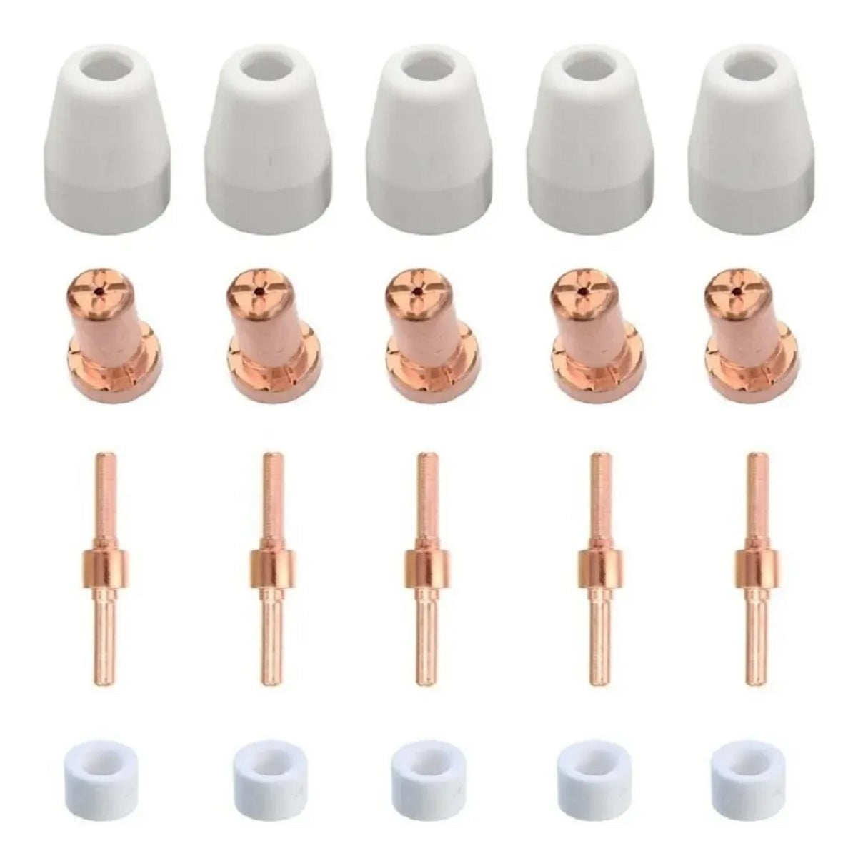 5 Kits de Consumibles para Cortadora de Plasma Lusqtoff Incut 40