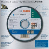 60 Discos De Corte Bosch Amoladora 115 Mm Bosch 2608619383 características del disco