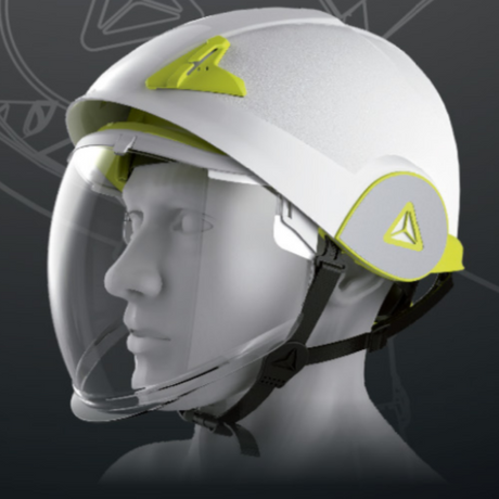 Casco de seguridad con pantalla facial ONYX (cabeza)