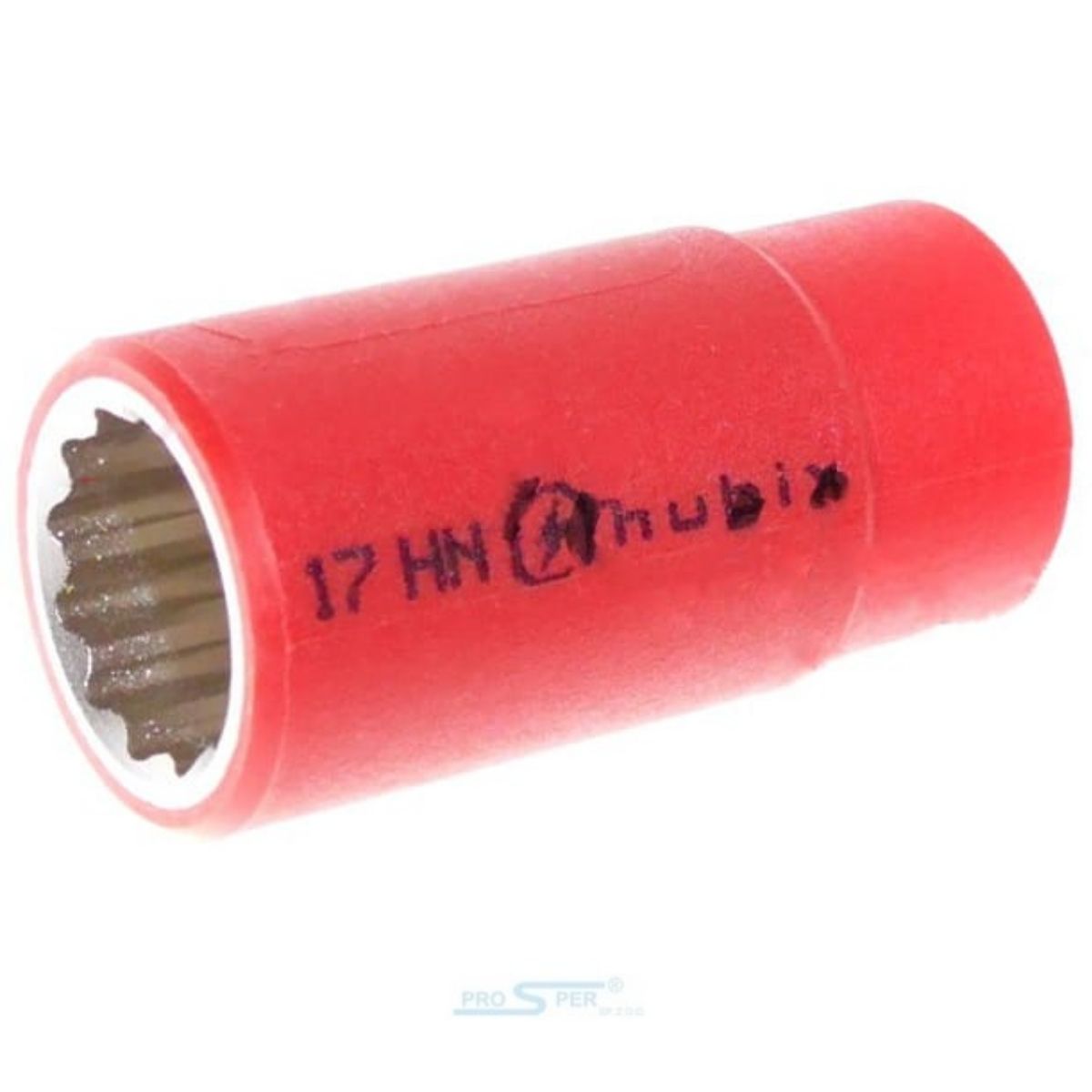 Casquillo Corto Aislado de 12 Hubix HN-17 frontal