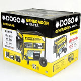 Grupo Electrógeno Generador Naftero 5,5 KVA Dogo EC6500AE caja