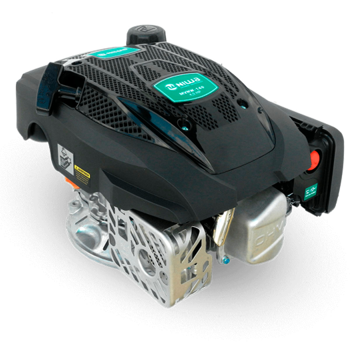 Motor Niwa Cortacesped 4,5 Hp Eje Vertical Mvnw-149 costado