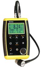 Medidor de Espesores por Ultrasonido Centesimal Apto para Medición de Recubrimiento (no icluye palpador) con Data Logger D...