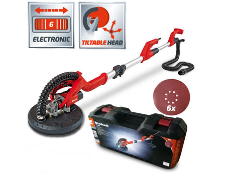 Lijadora Pulidora Telescópica para Drywall 600 W Einhell TC-DW 225