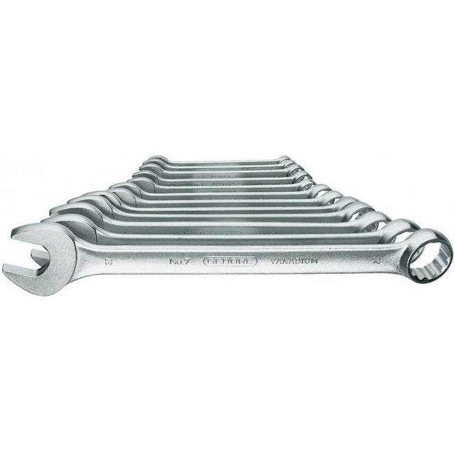 Juego Set Llaves Combinadas Acodadas 12 Piezas 3/8"-1" Gedore 002-652