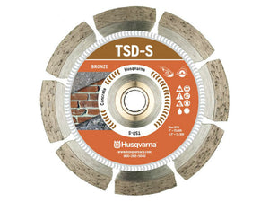 Disco de Diamante Segmentado para Ladrillo 9" Husqvarna TSD-S Dri Disc