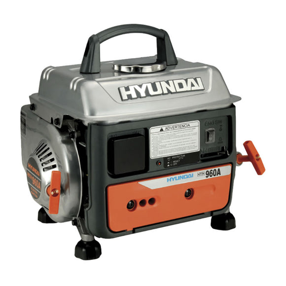 Generador Portátil 800 W 63 cc Hyundai HYH960