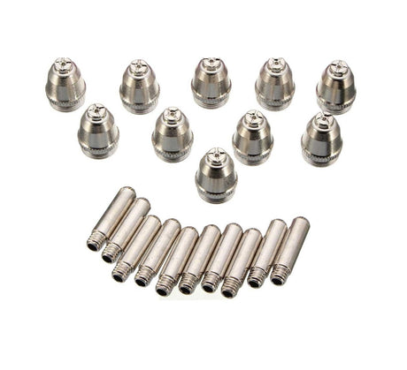 Kit de 10 Electrodos y Toberas Cortadora por Plasma 3 en 1 Kroner H1