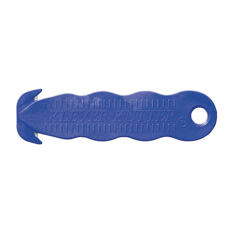 Cutter de Seguridad Doble Hoja Klever Azul JCK-1B