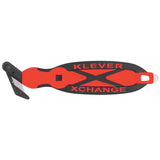 Cutter de Seguridad Cabeza Intercambiable Rojo Klever JCK-XC-30R
