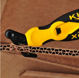 Cutter de Seguridad Cabeza Intercambiable Amarillo Klever JCK-XC-30Y