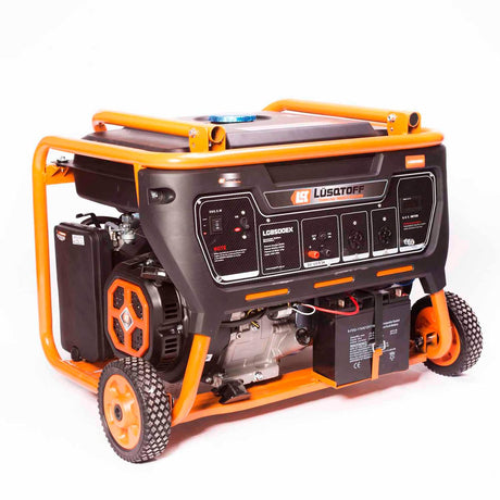Grupo Electrogeno Generador Naftero 4 Tiempos 8500 W 380 V Lusqtoff LG8500EXT