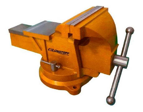 Morsa de Banco con Base Giratoria N°3 Lusqtoff LMO3