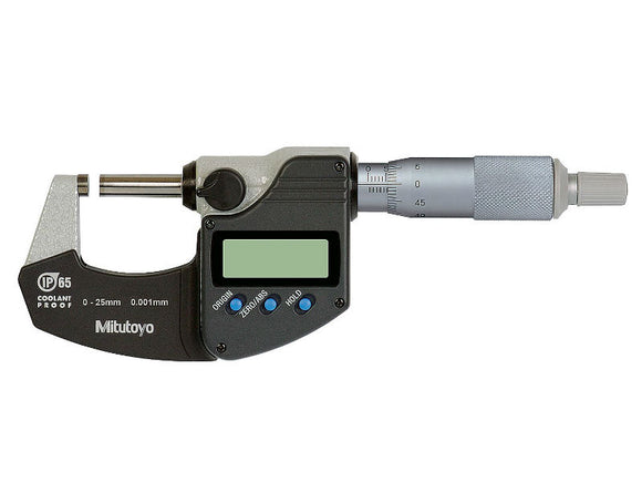 Micrómetro Externo Digital 0-25 mm con salida PC Mitutoyo 293-230-30