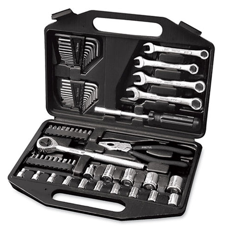 Juego de Herramientas 70 Piezas 1/4" 3/8" Pretul 22985