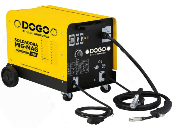 Soldadora Monofásica MIG-MAG 150 Amp Dogo DOG50010