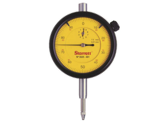 Reloj Comparador 1 mm Resolución 0,001 mm Starrett 3025-257J