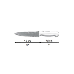 Cuchillo para Carnicero Lamina Triangular Estrecha 15 cm Starrett BKW 302-6