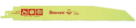 Sierra Sable Bi-Metal King Cut 225 mm/9" x 27 mm 6-10 DPP Starrett BTR9610-2